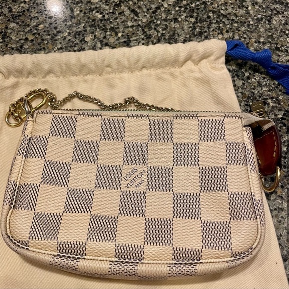 LOUIS VUITTON AZUR MINI POCHETTE - Picture 3 of 10